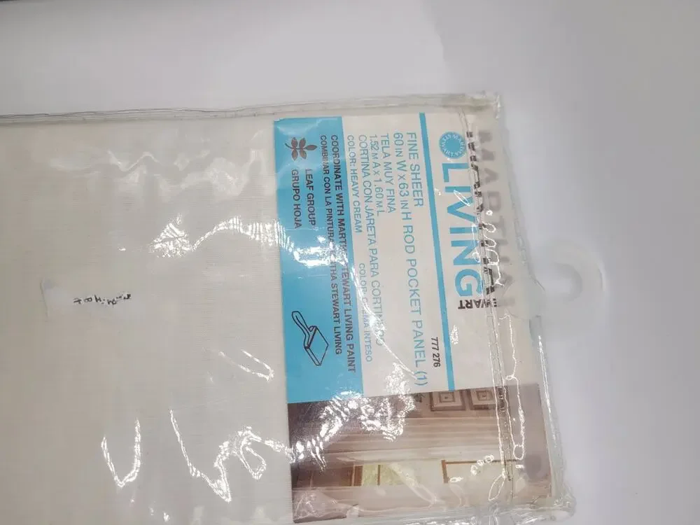 Martha STEWART sheer Panel
